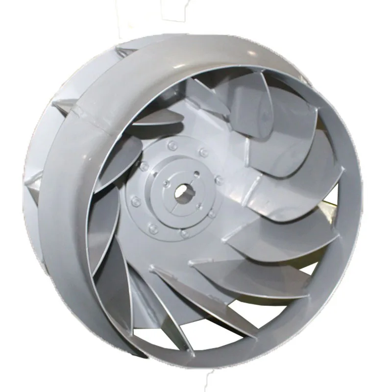 High pressure fan impeller, backward tilting centrifugal wind turbine, heat dissipation wind turbine, high temperature wind
