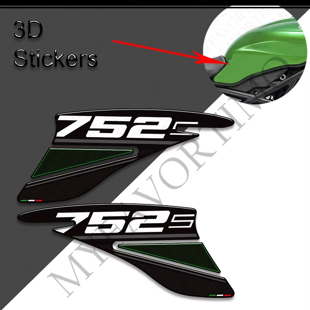 Autocollants 3D pour Benelli 752S, décalcomanies, 2018, 2019, 2020, 2021, 2023