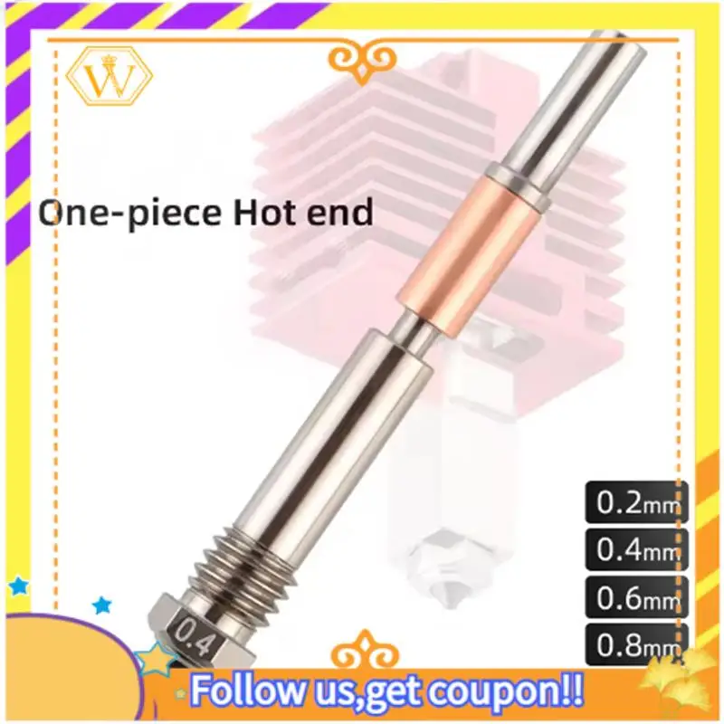 Latest-Hardened Steel Nozzle For TZ 4.0 High-Flow Hardened Steel Nozzle For TZ4.0 Nozzle 0.2Mm