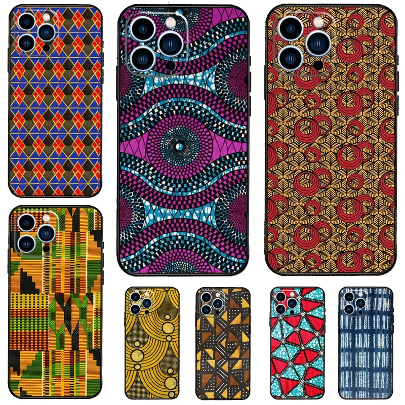 African Print Case For Samsung Galaxy M12 M32 M52 M15 M35 M55 M31 M56 M36 M16 M06 M13 M33 M53 M14 M34 M54