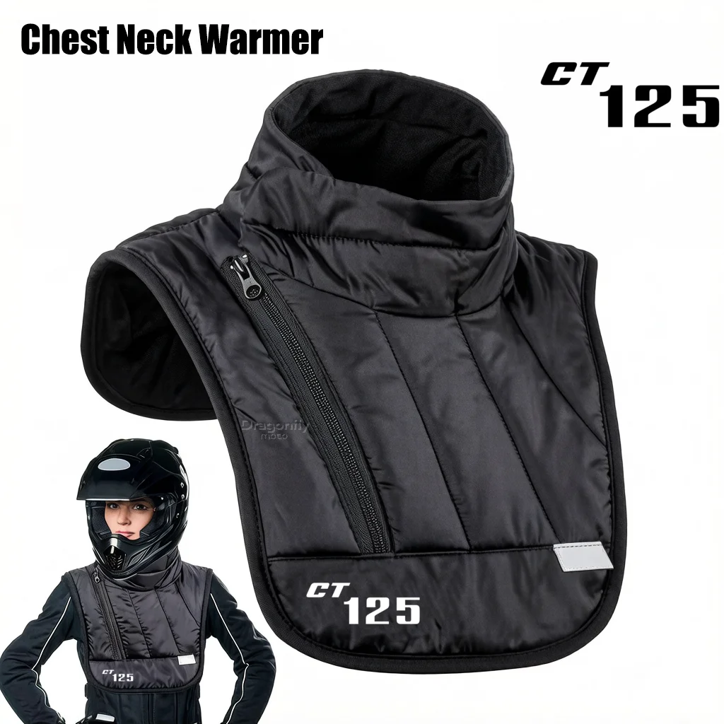 

Winter Keeping Warm Neck Scarf For HONDA CT125 CT 125 2020 2021 Universal Motorcycle Rider Chest Neck Protector Windproof Warmer