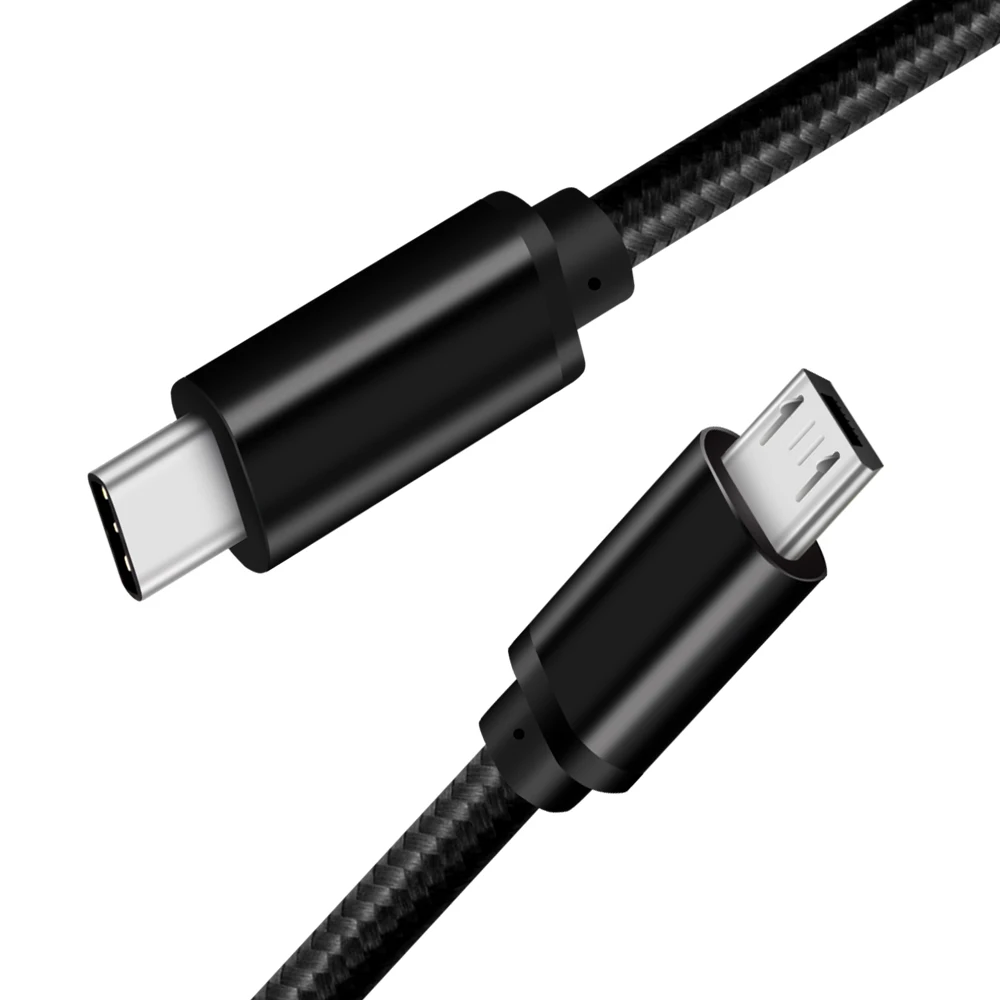 Kabel typu C do Micro USB szybkie ładowanie Micro Adapter USB C do Power banku Samsung Huawei MacBook Pro OTG telefon komórkowy