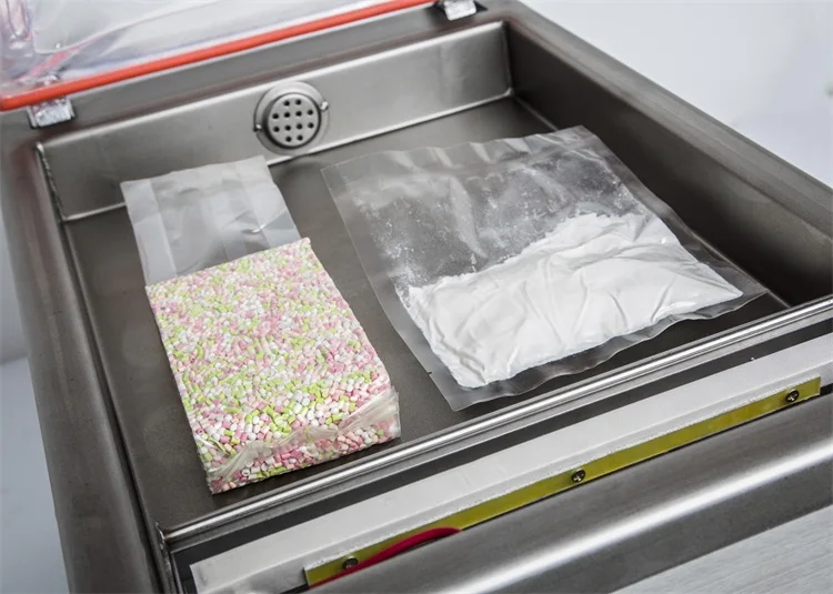 High Quality Vacuum Packaging Machine Food Commercial Table Type Single Chamber Vacuum Sealing Machine