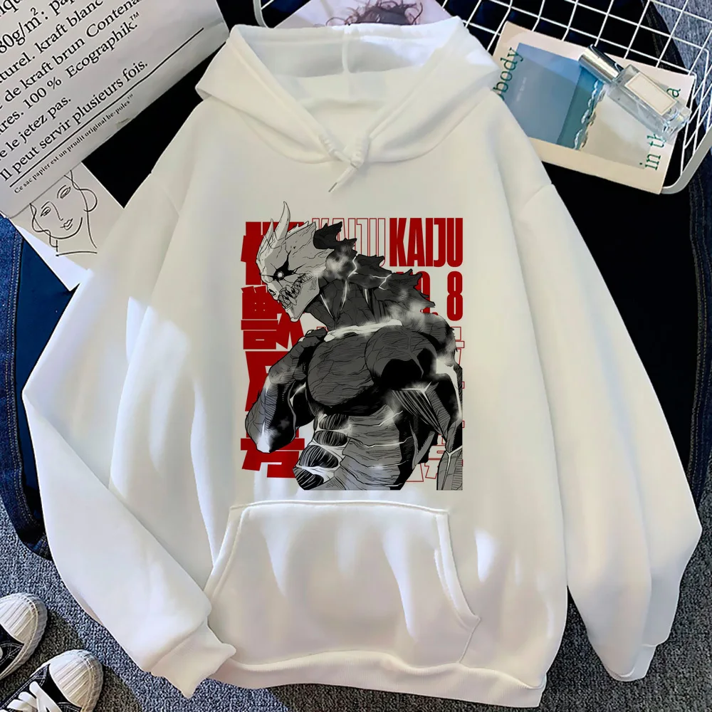 

Kaiju No 8 hoodie streetwear soft fabric printed design patterned anime anime sweater teen hoddie casual wear streetwear pattern