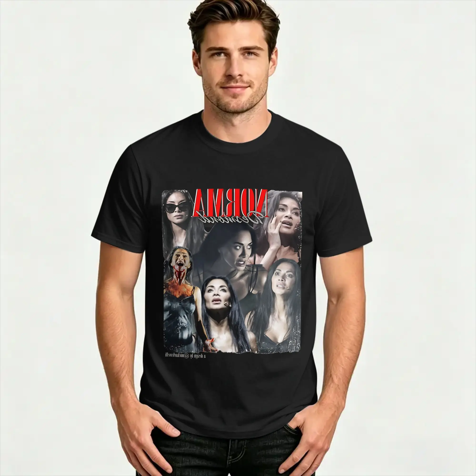 Men Women T-Shirt Nicole Scherzinger Norma Desmond T Shirts Trendy Cool  Summer Tees Vintage 100% Cotton Clothes Gift Idea