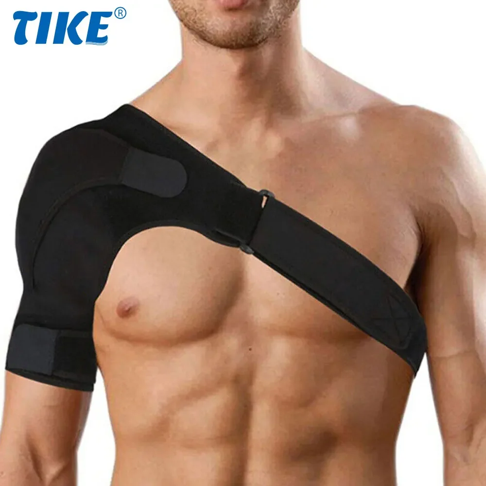 1 Pcs Shoulder Brace for Men and Women, Compression Sleeve Wrap for Shoulder and Back