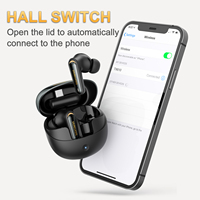 ONIKUMA TX610 Dual Mode Wireless Earbuds 2.4Ghz Headphone with Touch Control Charging Box Independent Connection MusicEarphone