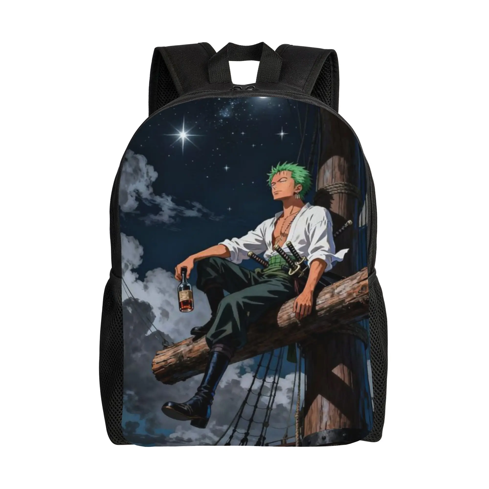 Back to school season Fashion Pirate King Anime Daypack One Piece Girl Boy Backpack
