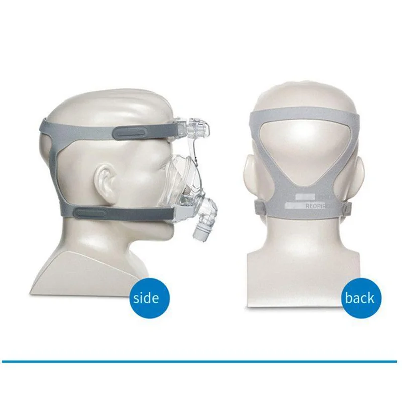 

Face Mask For , Full Cover Kit With Free Adjustable Strap, CPAP Mask Respirator Mask Face Mask Nasal Mask,M
