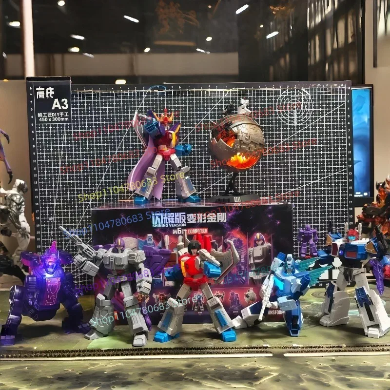 BLOKEES Original Box in Stock Transformers Wave 6 Starscream Building Block Figure Assembly Model Decorative Toy Gift Collection
