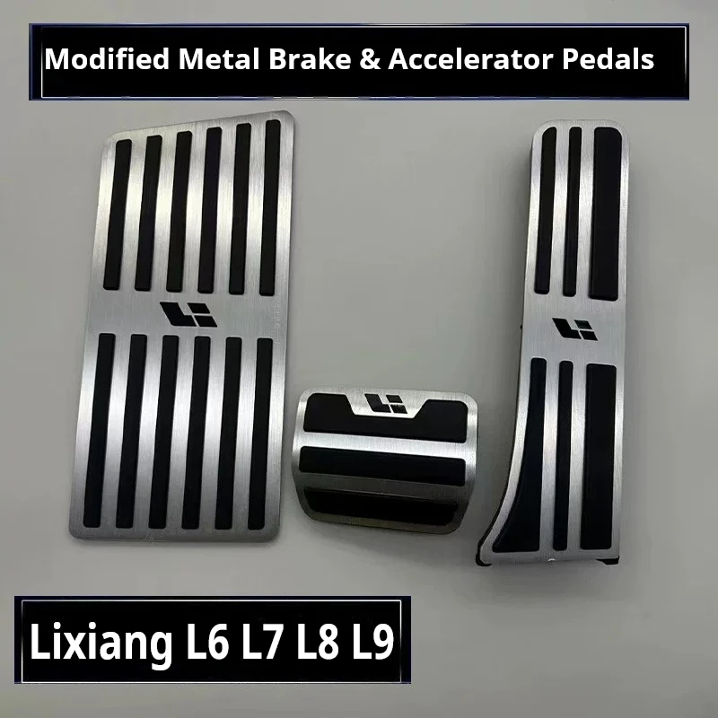 

For Li Lixiang L9 L8 L7 L6 Gas Brake Rest Pedal Modified Anti Slip Interior Car Accessories