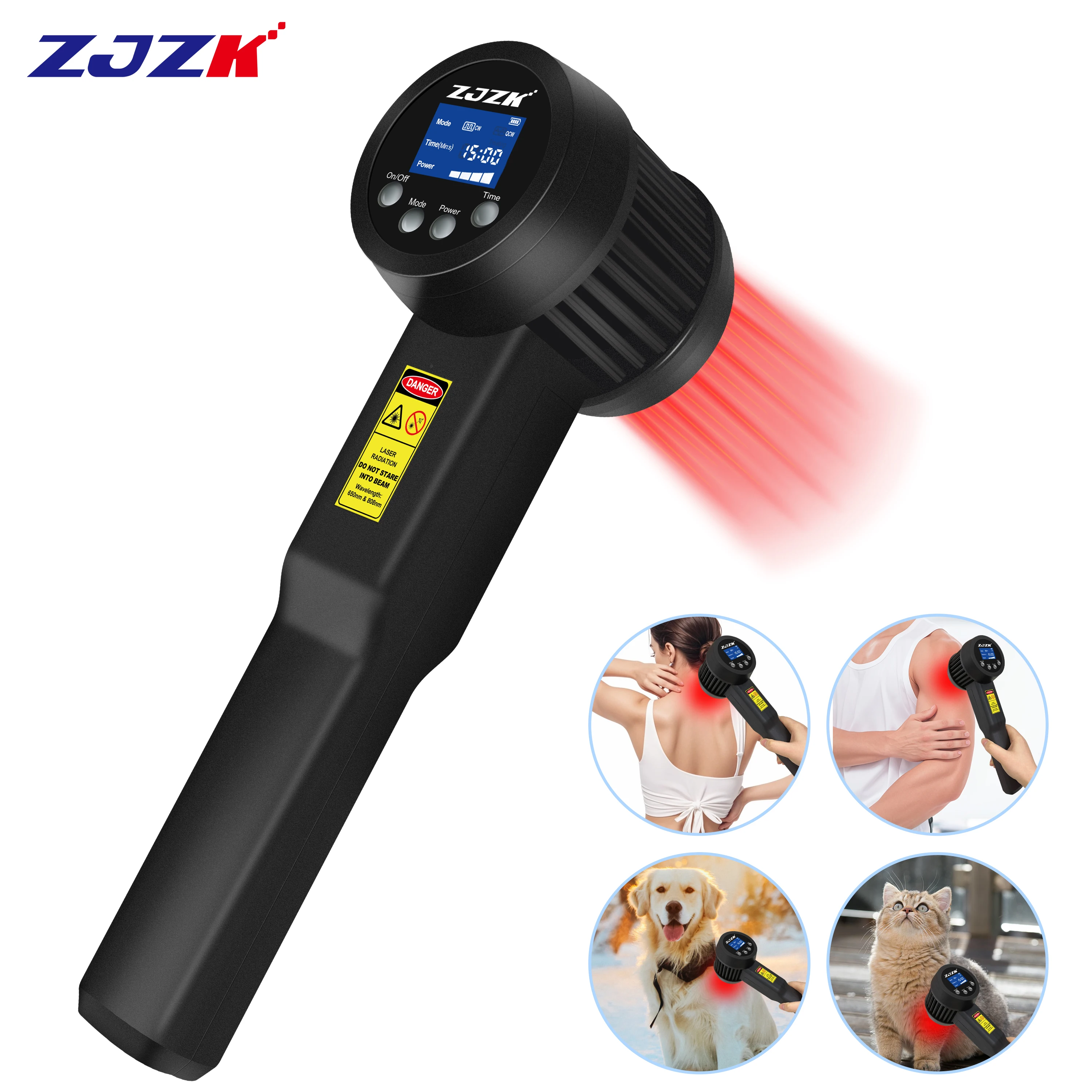 2026 Professional 5W 650nm 808nm High Intensity  Luminotherapie Therapy Device for  Neck Pain Treatment