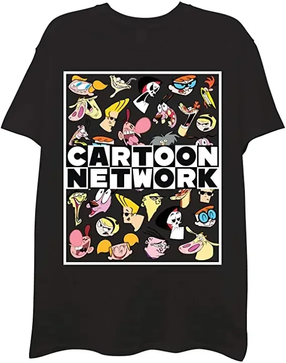 2025 nouveau modèle hommes t-shirt chien Courage Cowardly Fantshirt femmes t-shirt coton nouveauté imprimé T-shirt t-shirts pour hommes