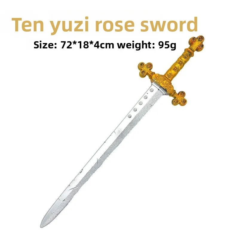 75 سنتيمتر/29.53in القرون الوسطى السيف ممارسة نموذج الدعائم بولي تأثيري كاتانا الحلي تحصيل هالوين لوازم الحفلات صديقها هدية