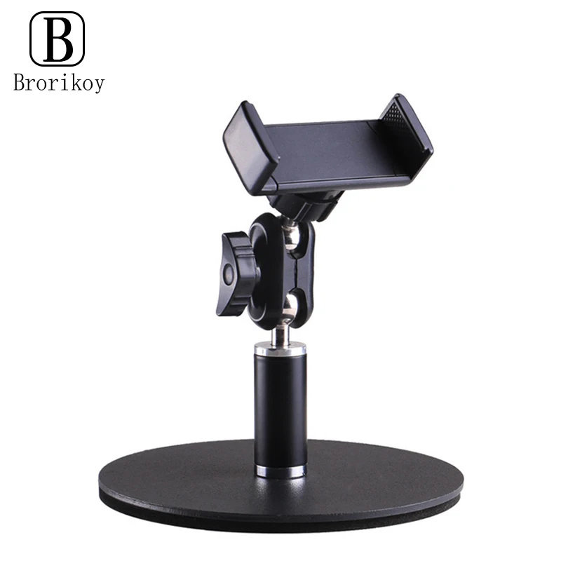 

Mobile Phone Live Broadcast Stand Stretchable Holder 360 Rotable Adjustable Phone Holders Portable ​Smartphone Telescopic Holder