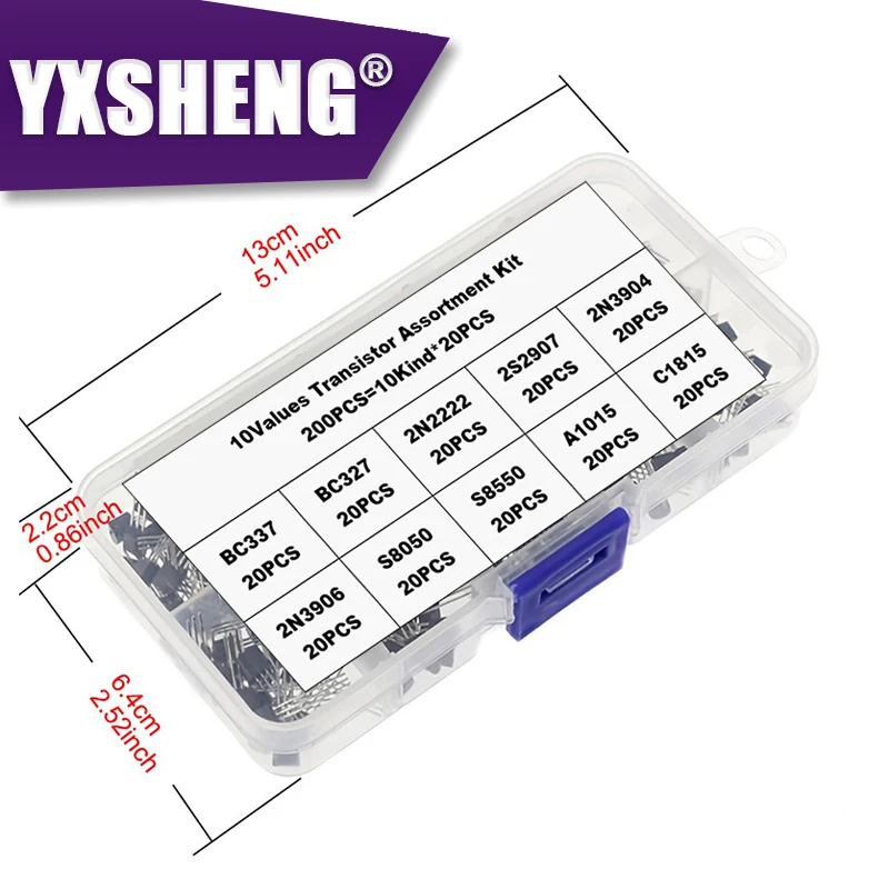 200PCS TO-92 Transi…