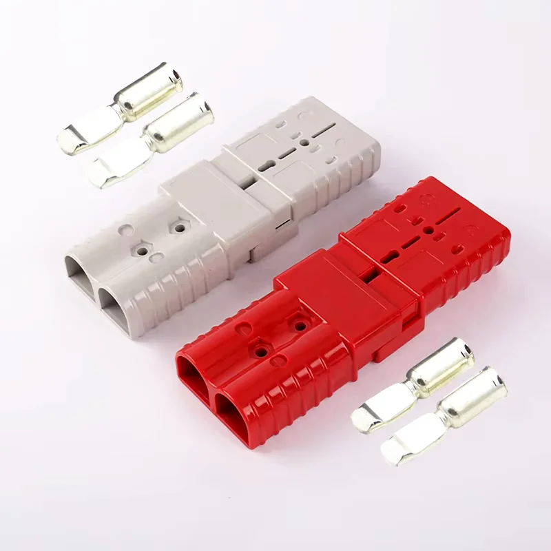 2/4/6PCS Anderson 50A 120A 175A 350A 600V Plug Cable Terminal Battery Power Connector Kit Quick Plug Battery Charging Connector