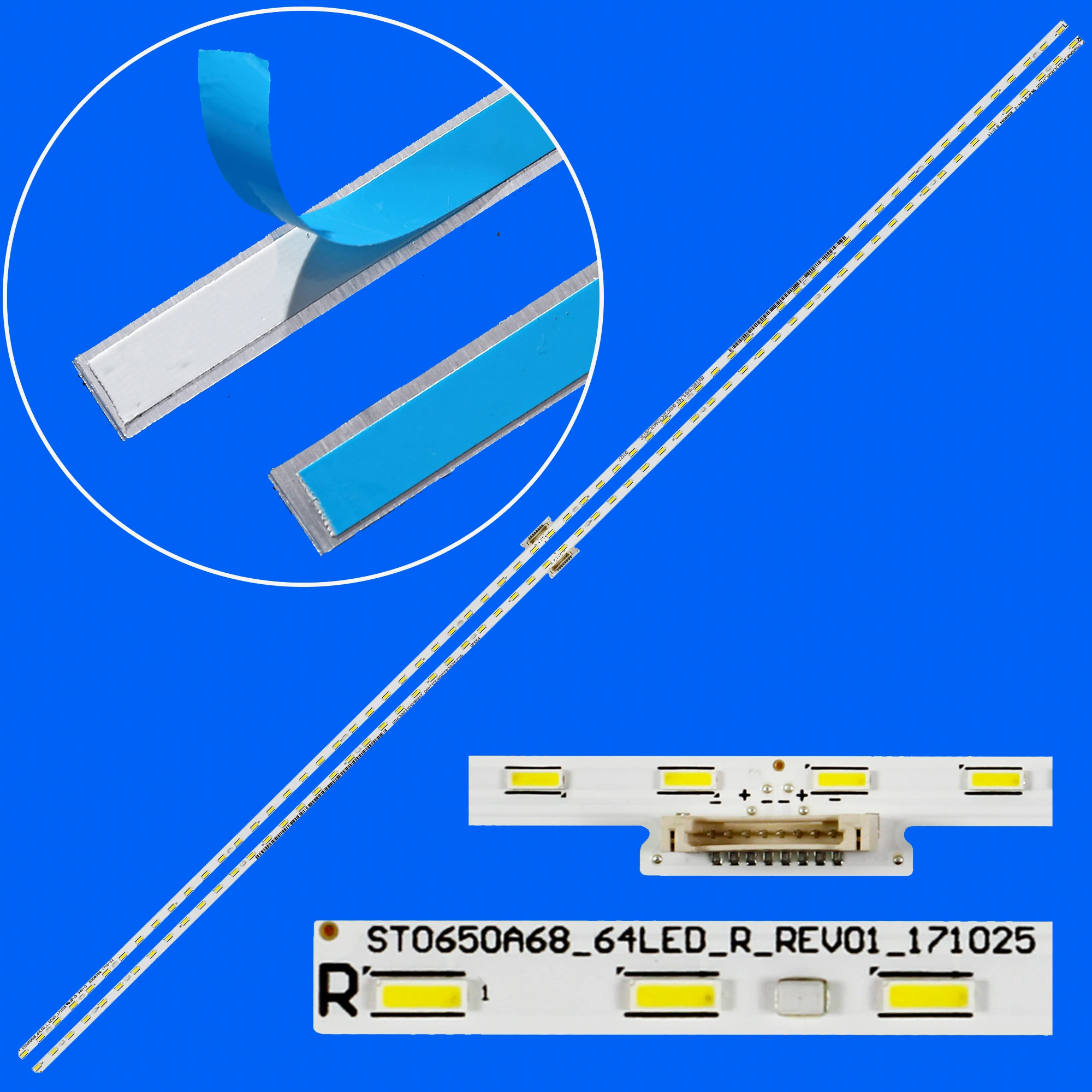 

Комплект светодиодной ленты для подсветки 1/5/10 для KD-65XG8505 XBR-65X850F XBR-65X850E KD-65XG8596 KD-65X8566 KD-65X8500 KD-65XF8796