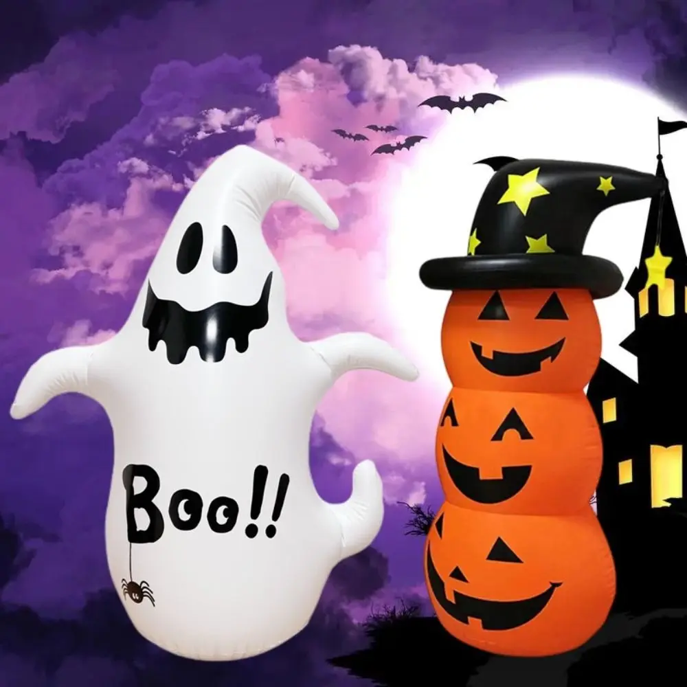 Halloween papai noel copo inflável chrismas abóboras boneco de neve modelo inflável dos desenhos animados pvc fantasma modelo inflável tumbler