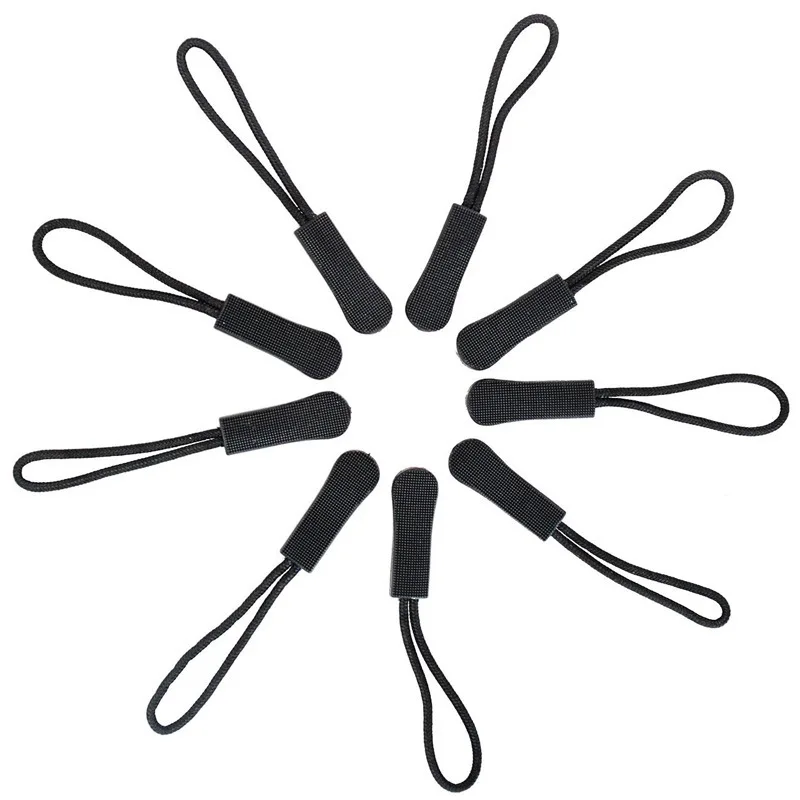 20Pcs Replacement Zipper Pulls Cord Extender for Backpacks Jackets Luggage Purses Handbags