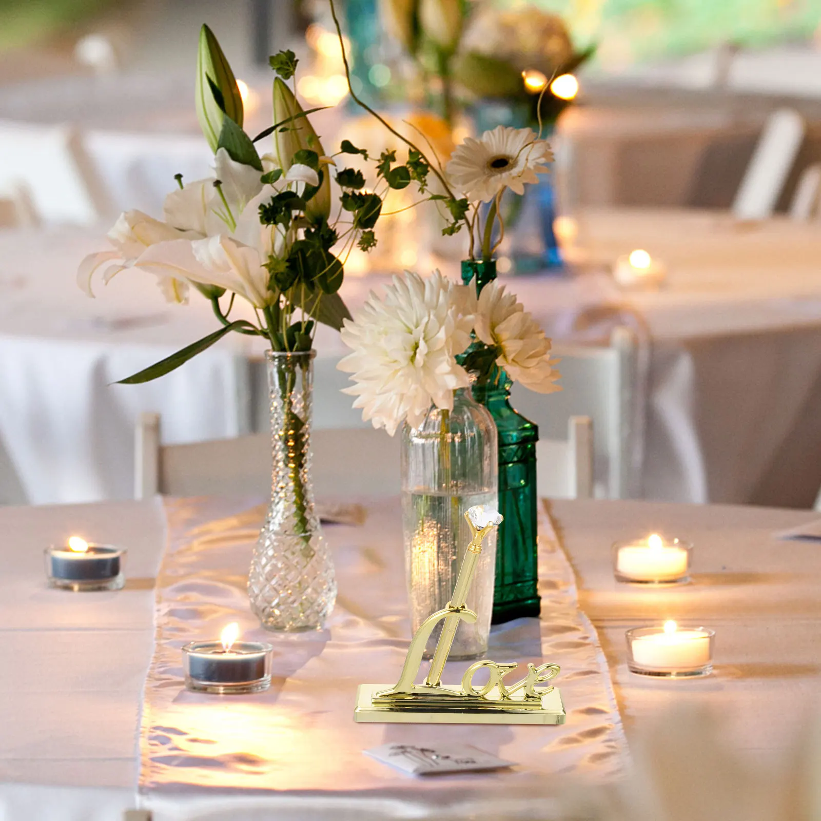 Wedding Romantic Decorative Sign Pen For Guest Book Party Banquet Multi-Function Writing Tool Abs Material Elegant Signature Pen