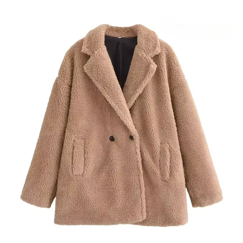 Sivatu Khaki Coats Quilted Winter Coats Woman Trend 2024 Elegant Luxury Women's Coat Warm Winter Women's Cold Blouse Coat