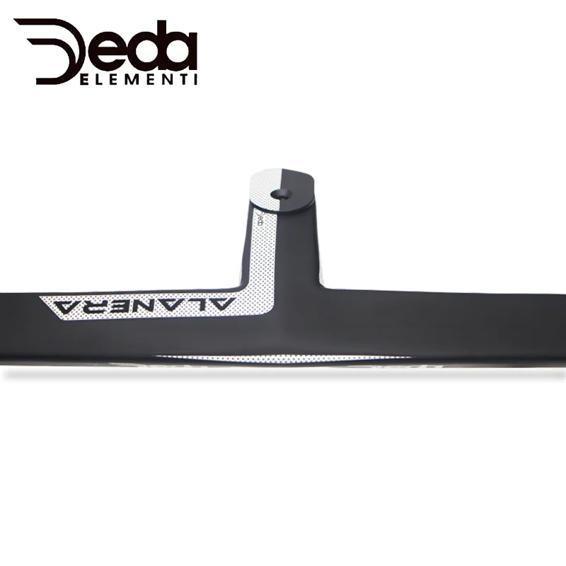 DEDA ALAENRA Carbon Road 360-440mm Full Internal Wiring Integrated Handlebar 28.6mm Carbon Handlebars with Bike Comput Holder
