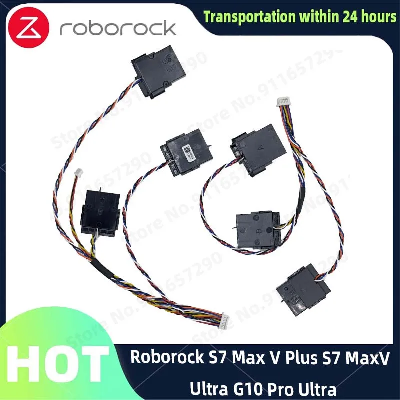 

Original Roborock S7 MaxV Plus S7 MaxV Ultra G10 S7 Pro Ultra Spare Parts Topaz SV-Left Right Cliff Harness Assembly Accessories