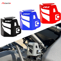 For Yamaha YAMAHA YZF R1 R1M R6 R7 R25 R125 Motorcycle CNC Rear Brake Fluid Reservoir Guard Cover Protector Oil Cup Guard