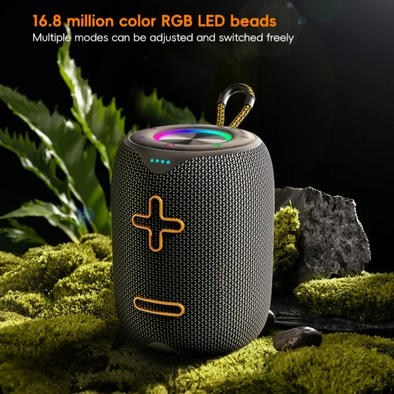 

Popular Products 2025 Bluetooth Portatil Speakers 20W Watts Led Rgb Lights Wireless Sound Box IPX6 Waterproof Subwoofer