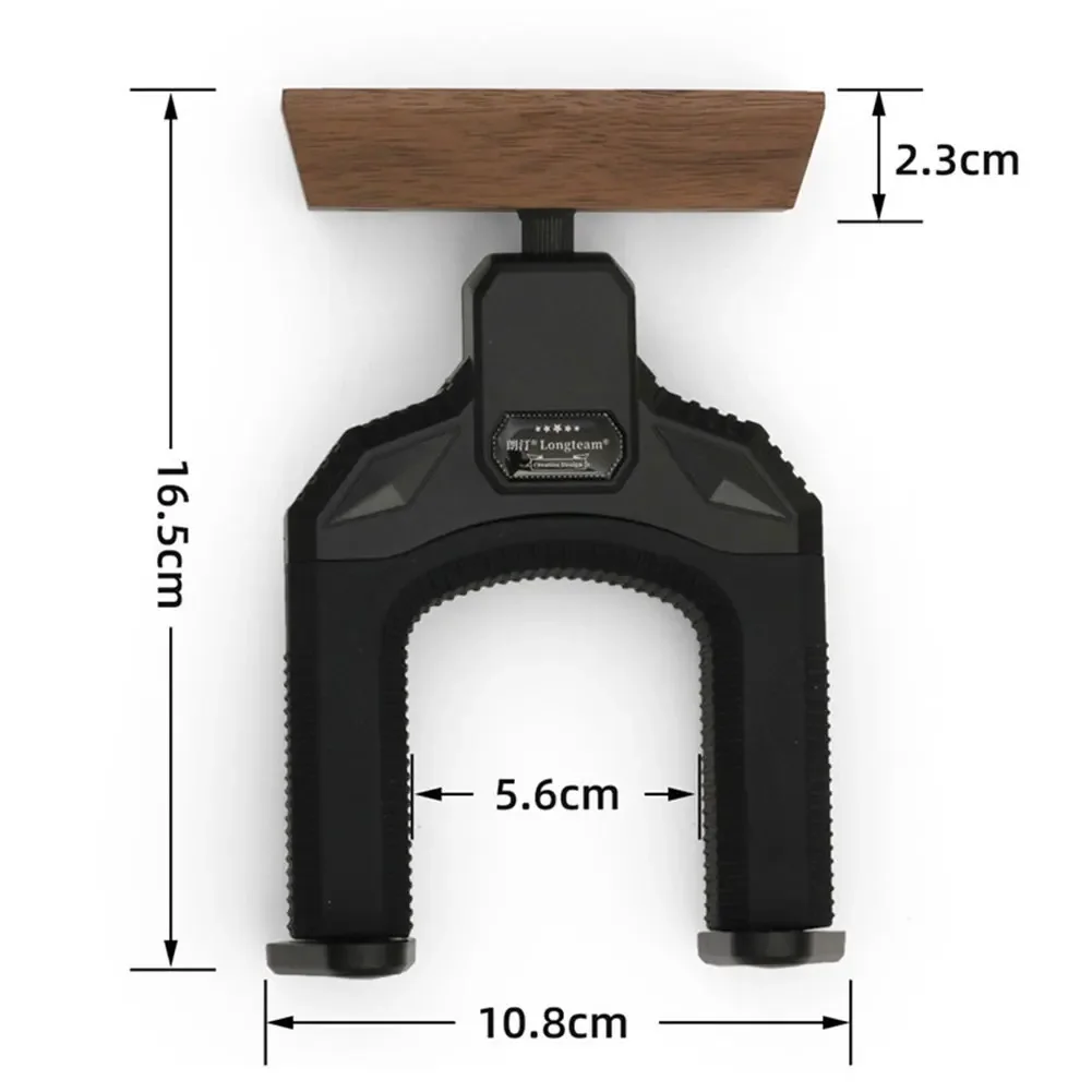 Wooden Wall Mount Holder Non-Slip Guitar Display Bracket Universal Guitar Wall Hanger for Electric Guitar Ukulele Bass