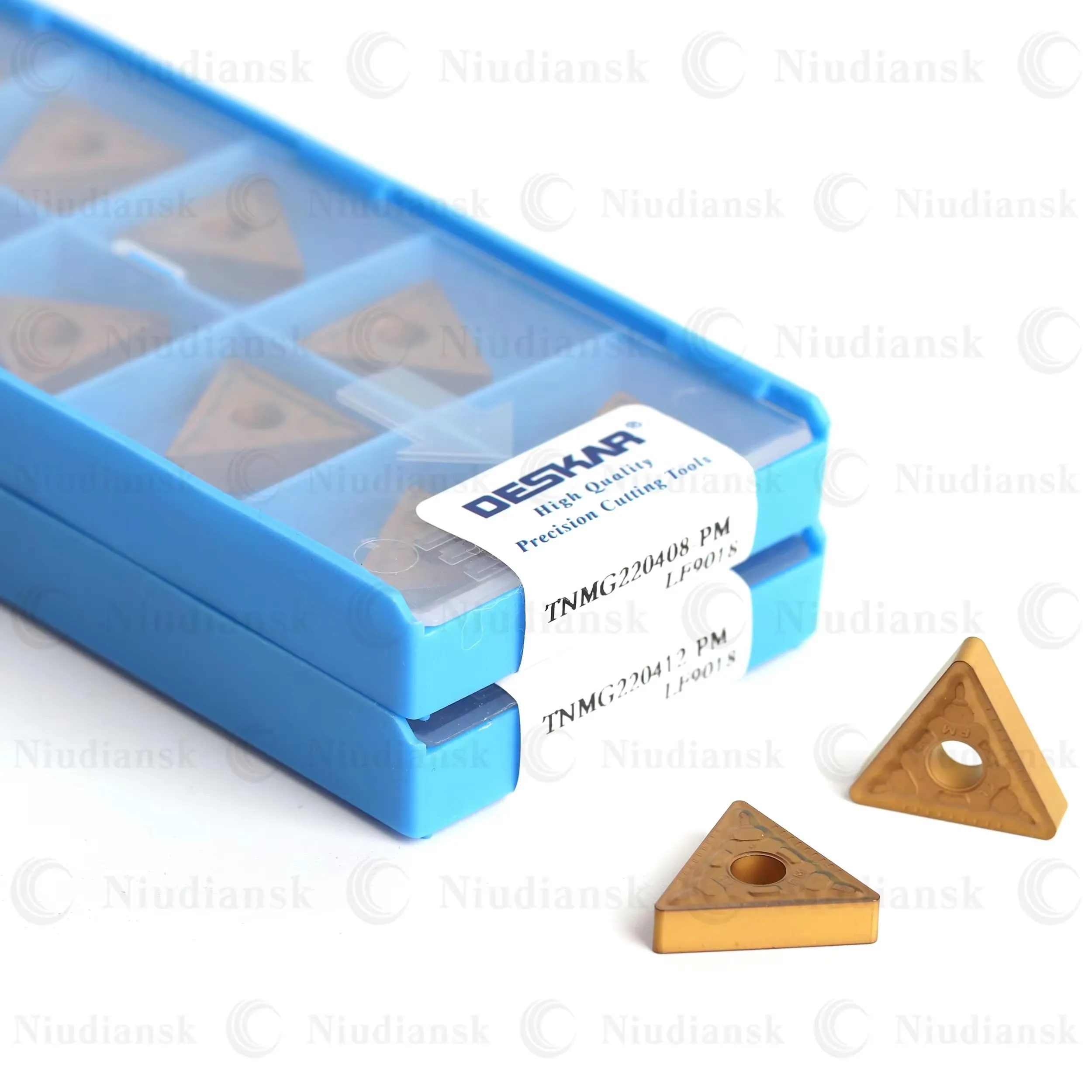Machining Center TNMG220408-PM LF9018 TNMG220412-PM LF9018 DESKAR Numerical Control Triangle Turning Insert For Steel Processing