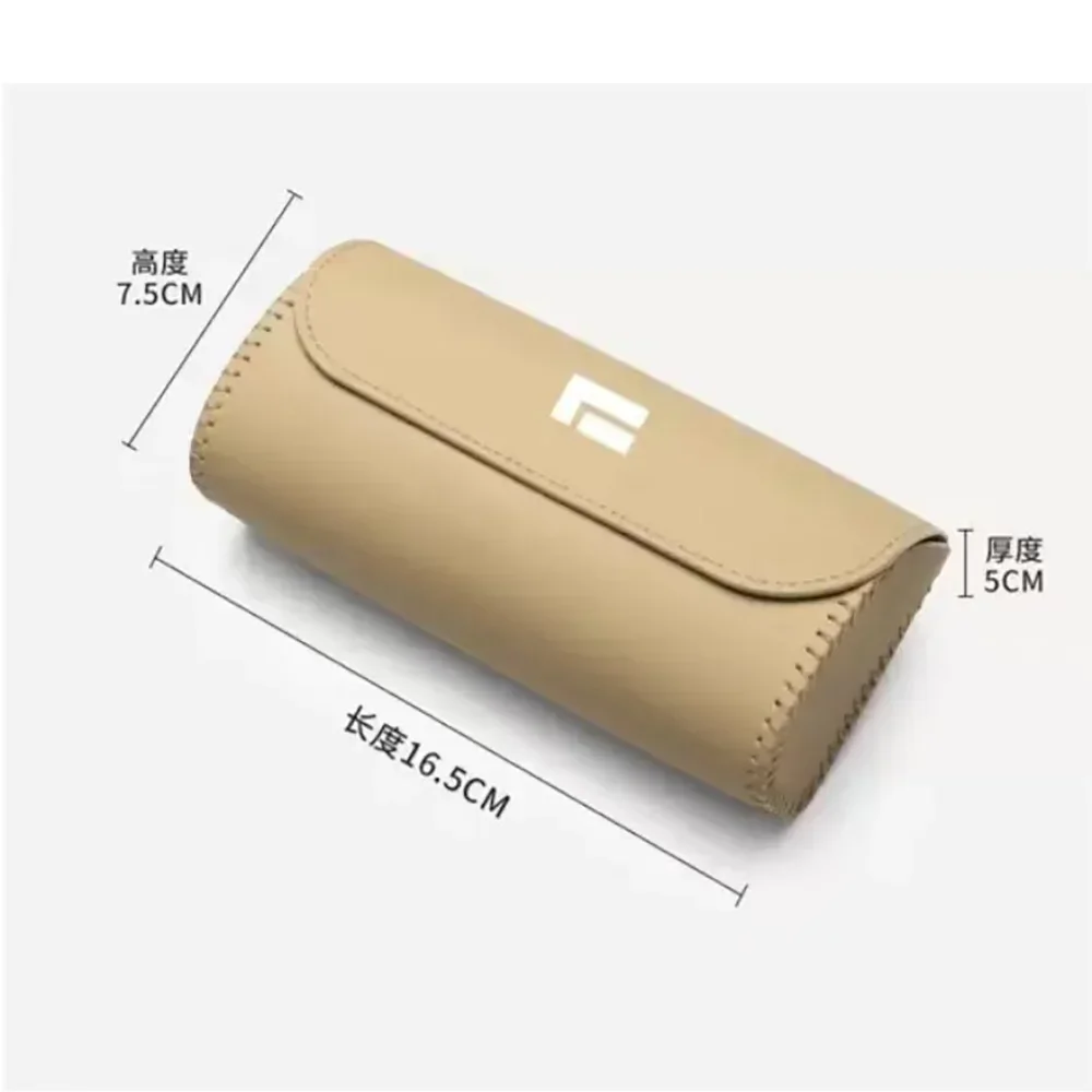 New! For BAIC JISHI polestone 01 Car Glasses Case Dedicated Car Storage Box Glasses Frame Sunglasses Clip Box Modified Accessori