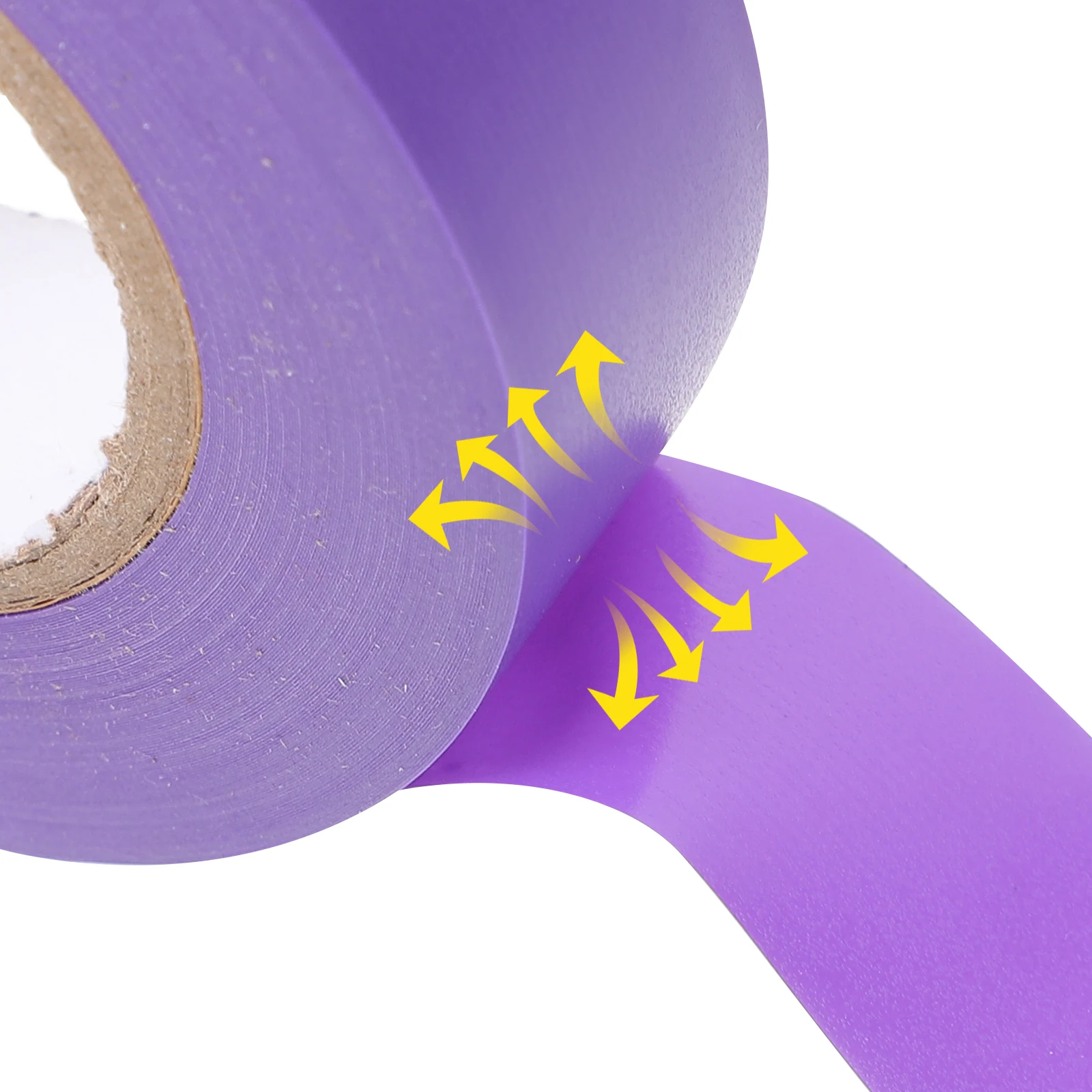

PVC Electrical 19mmx20m Purple Electric Tape Heat Resistant Insulation Wire Wrap Self Adhesive Electricians Home Use