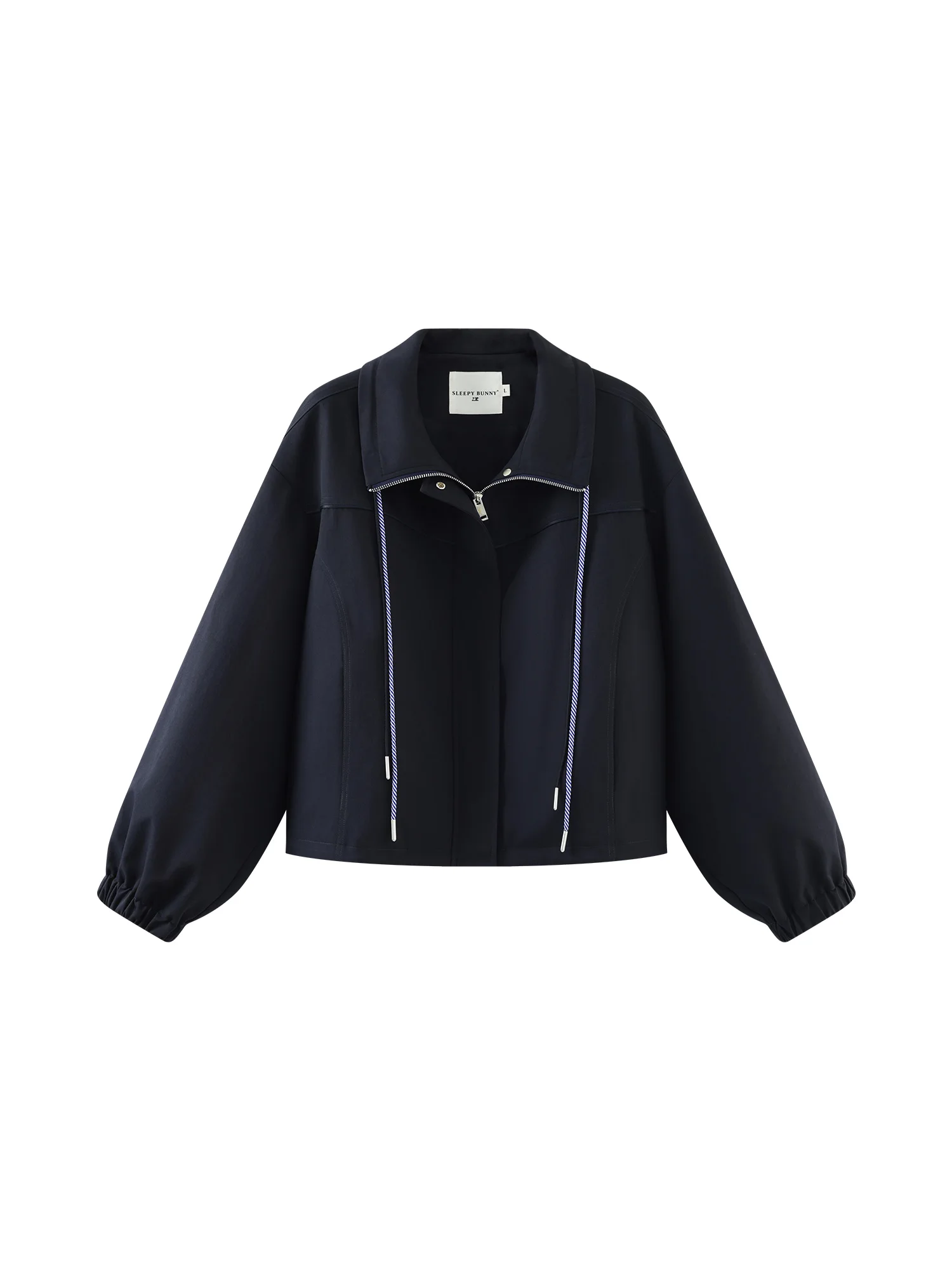 Vintage Cargo Jacket Loose Windbreaker Coat with Lapel Autumn Casual Outerwear for Petite Women Retro Utility Style Fashion Wear