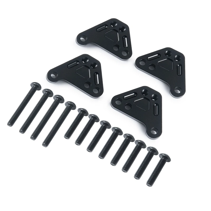 4Pcs Front And Rear Heighten Shock Mount For 1/10 Traxxas MAXX Widemaxx RC Car Upgrades Parts Accessories