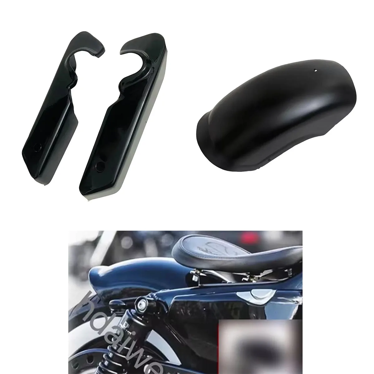 

Мотоцикл для Harley Breakout XL883 XL1200 XL48 заднее крыло короткое крыло подходит