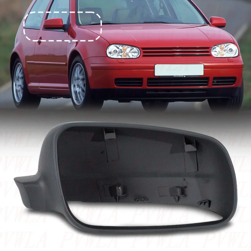 

For VW Jetta Passat B5 Golf 4 Mk4 1999 2000 2001 2002 2003 2004 Right Side Primer Rear Mirror Housing Cover Cap