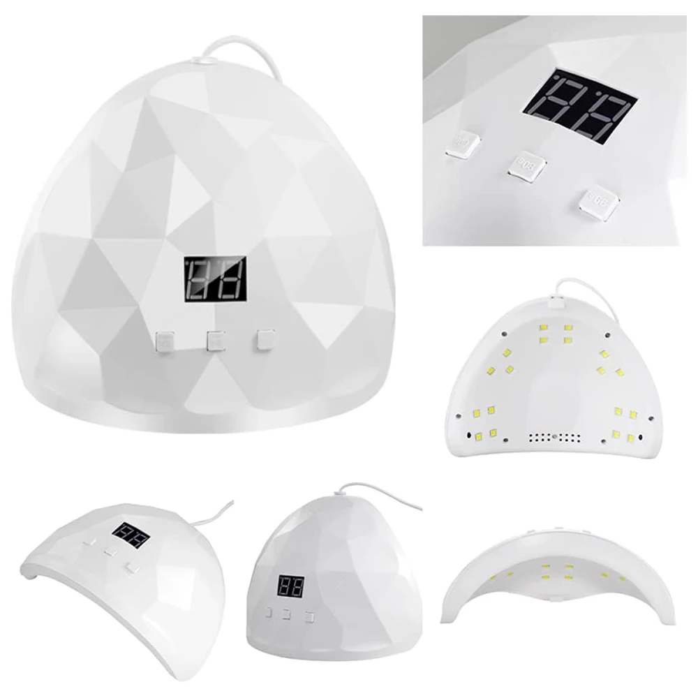 Nail Dryer Lamp UV Light For Nails Eyes Protection UV Lamp for Gel Nails Gel Nail Polish Curing Dryer Home Salon Tool