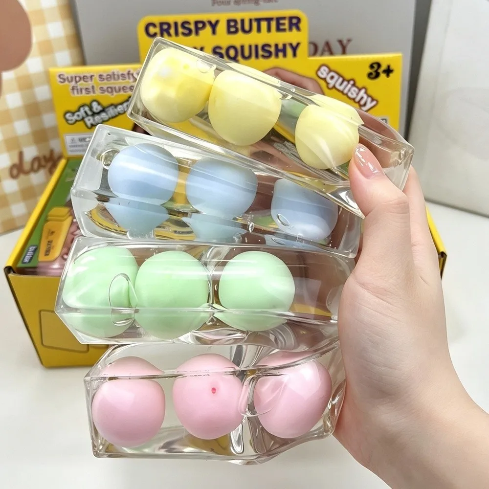 Sound Crispy Butter Stick Squishy Anxiety Relief Wax Coating Sensory Stress Stick Hand Relax Comfortable Butter Stick Squeeze