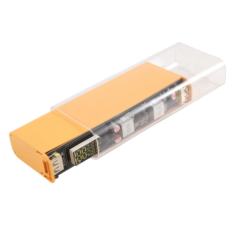 DIY Power Bank Case 100W With USB TYPE C Two-Way Fast Charging Board Powerbank Case Suit 18650/21700 Battery Case