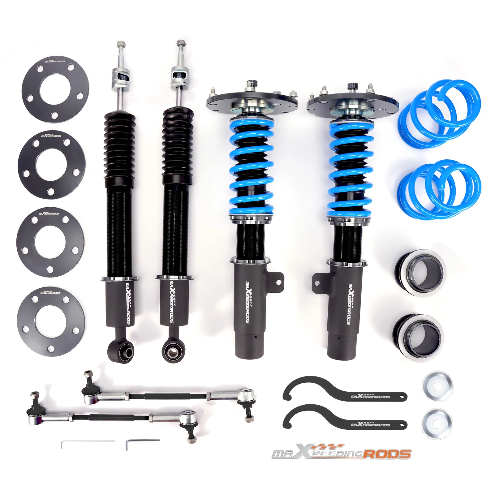 

Комплект койловеров MaXpeedingrods с 24-позиционной регулировкой демпфирования для MINI CLUBMAN 2016-2024 F54