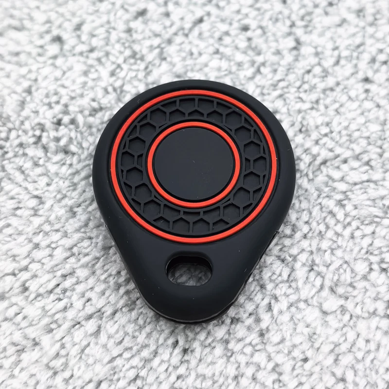 New Access Card Case Silicone Card Holder Keychain Key Ring Door Lock Access Tags ID Card Case Keychain Access Card Bag