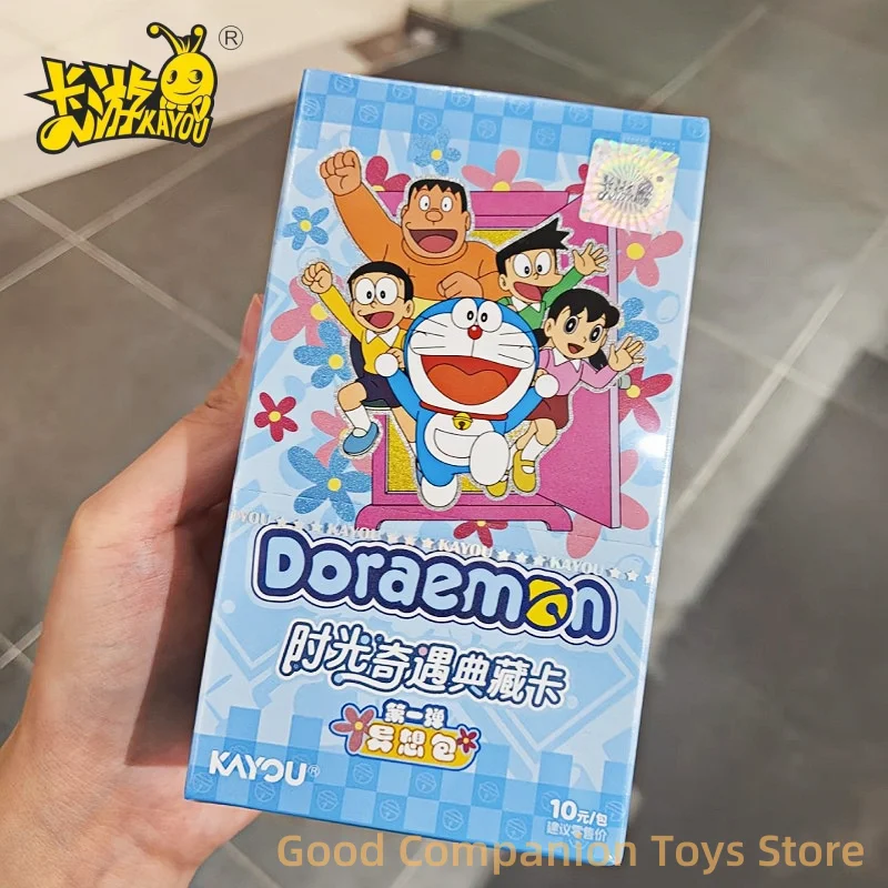 

Оригинальная карта KAYOU Doraemon, коллекционная карта времени приключений, том 1, фантазия, посылка, периферийные устройства аниме, игрушка-персонаж аниме, подарки