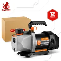 ONEVAN 1/2HP 7CFM Refrigerant Vacuum Pump 1/4 Air inlet Refrigeration Car Household Air Conditioning For Makita 18V Battery Pin