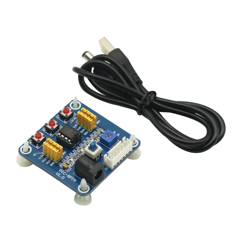 PIC12F675 لوحة التنمية ، تعلم اللوح لاردوينو ، كابل USB