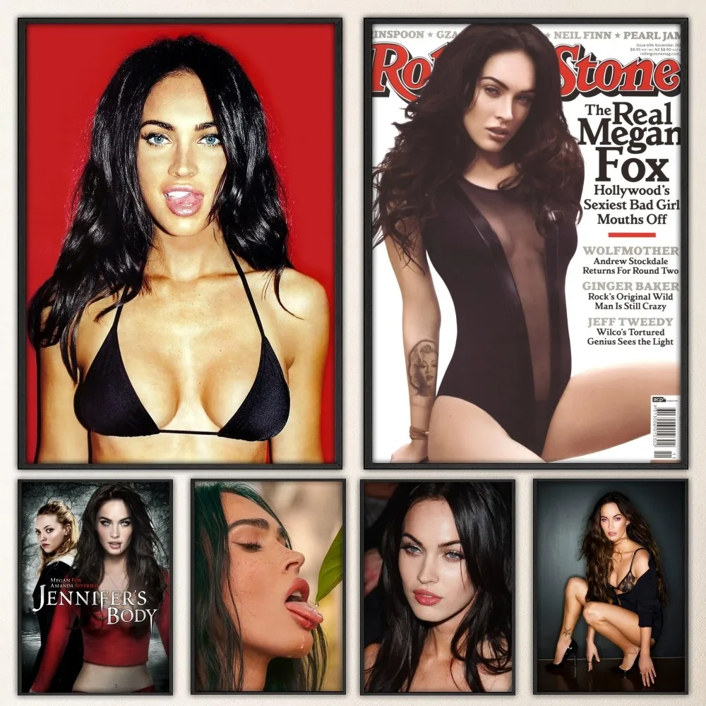 

Megan Fox Jennifers Body Poster Prints Poster Wall Painting Bedroom Living Room Wall Bar Restaurant Sticker Small