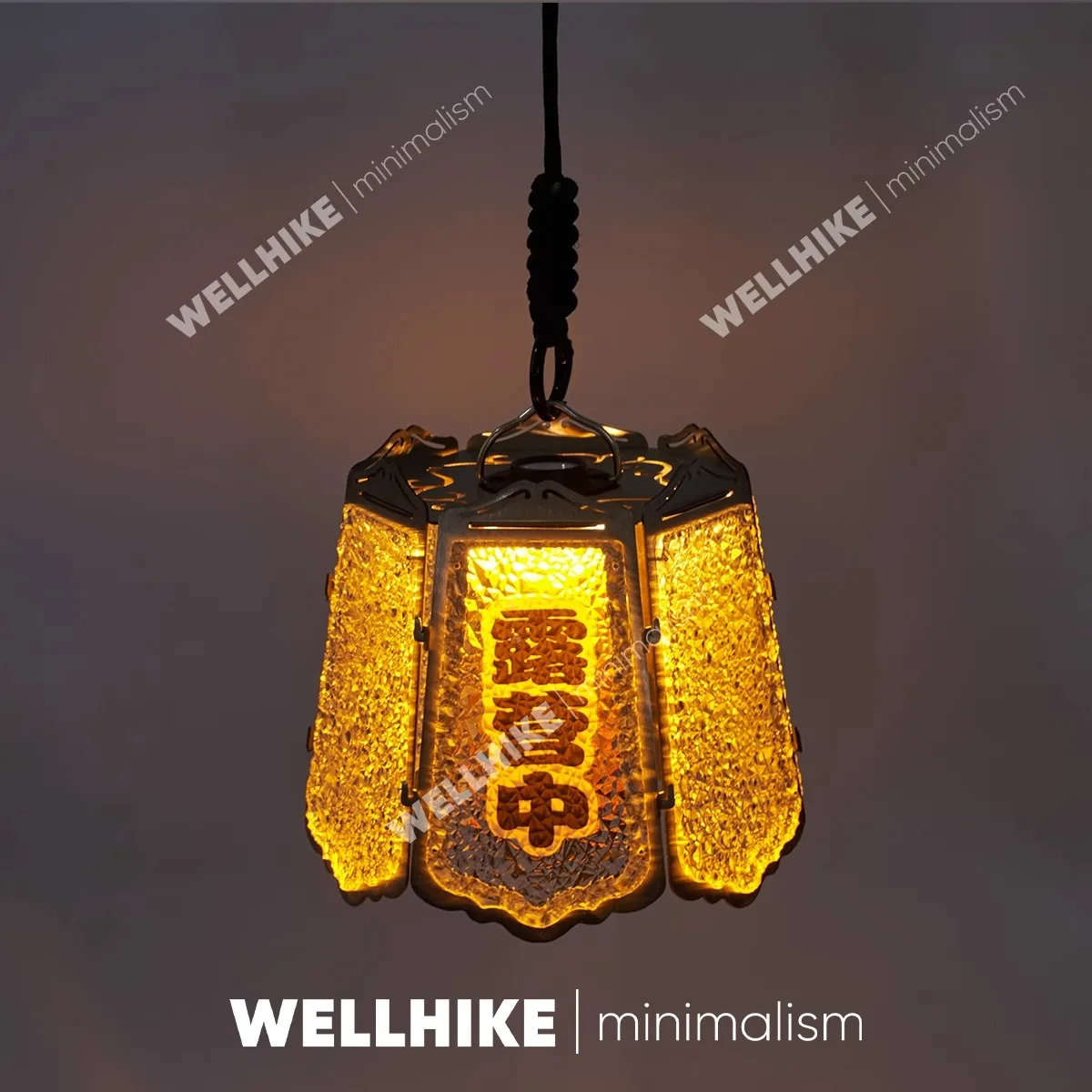 Pantalla de cristal para acampar al aire libre, accesorios de ambiente Retro Gz, soporte de lámpara Goalzero 38Explore