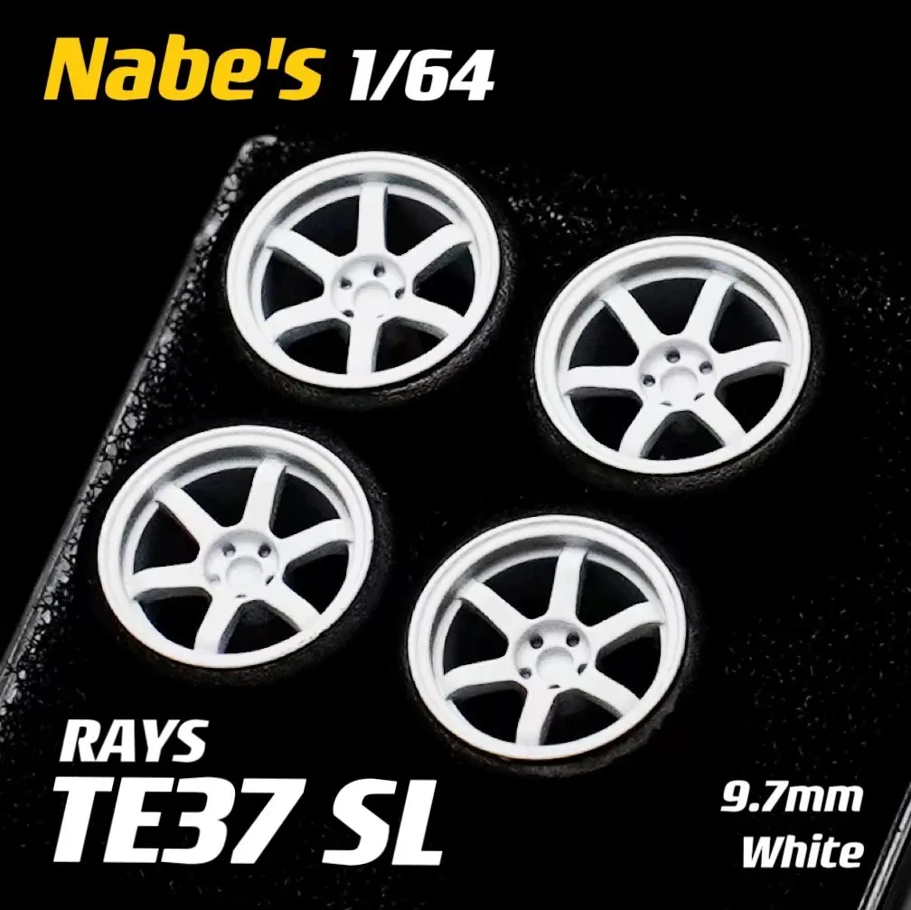 

Модель автомобиля 1/64 Nabes X Chika Rays TE37SL Статическая ступица колеса Ступица колеса автомобиля Модифицированная ступица колеса 8,9 9,7 10,5 мм осанка