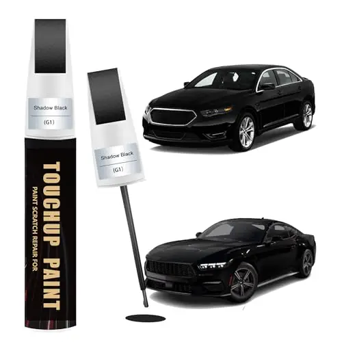 Shadow Black(G1) Car Paint Touch Up Pen Compatible with Ford,Premium Automotive Scratch Remover for Nicks & Chips Repair